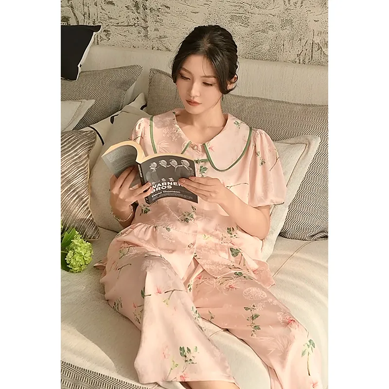 Shanghai Story Pajama Set Women's Light Pink-4