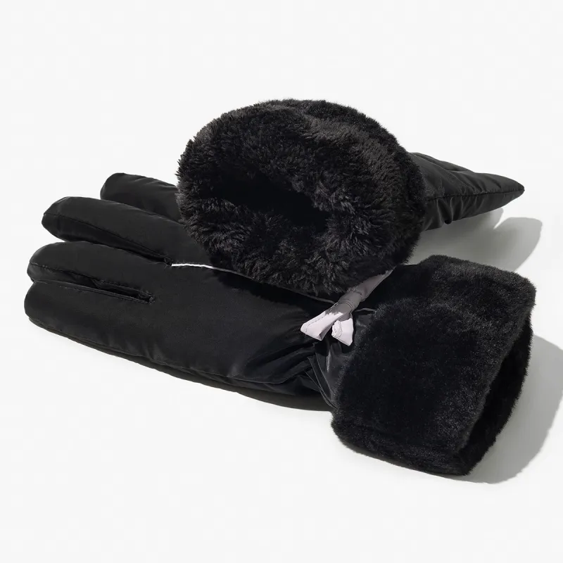 Shanghai Story Polyester Knit Gloves Women's-9