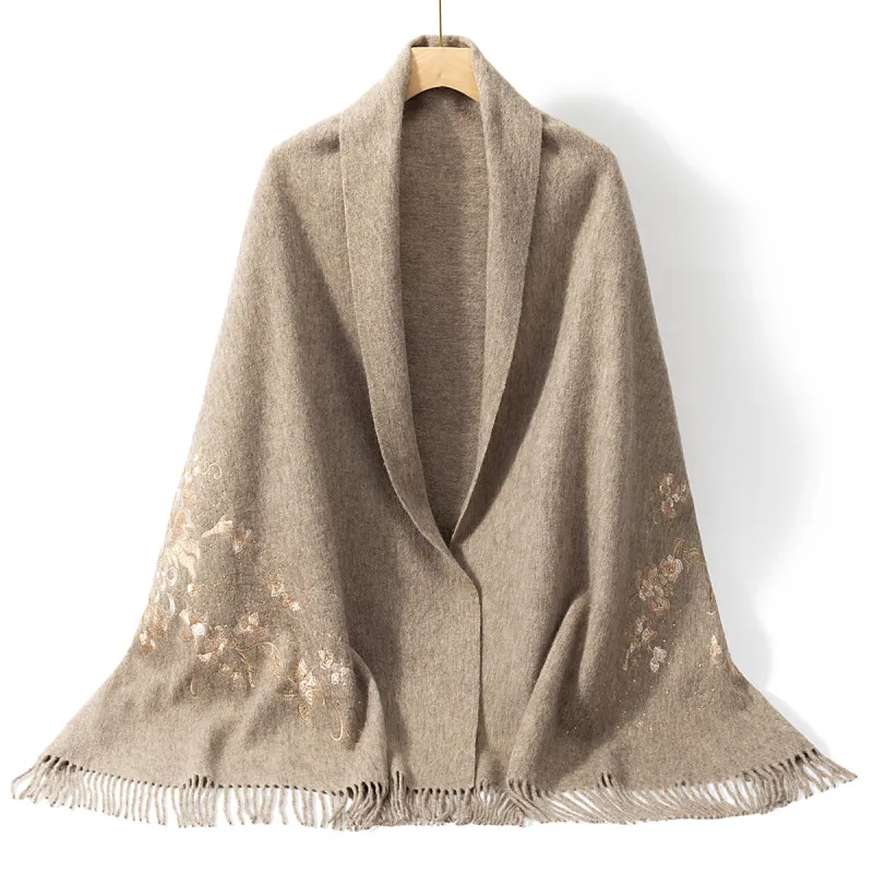 Shanghai Story Sheep Wool Knit Scarves Women's-20