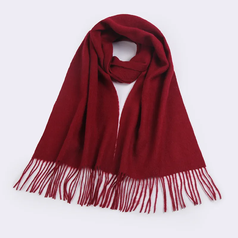 Shanghai Story Sheep Wool Knit Scarves Unisex-3