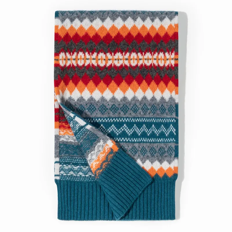 Shanghai Story Sheep Wool Knit Scarves Unisex-7