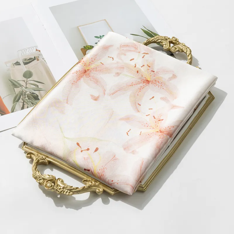 Shanghai Story 100% Mulberry Silk Scarves Women's Enchanted Dreams, Gift Box Set-90