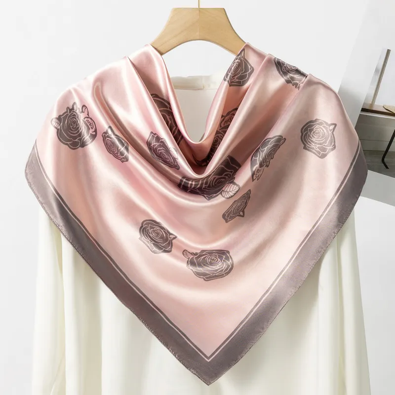 Shanghai Story 100% Polyester Silk Scarves Women's-86