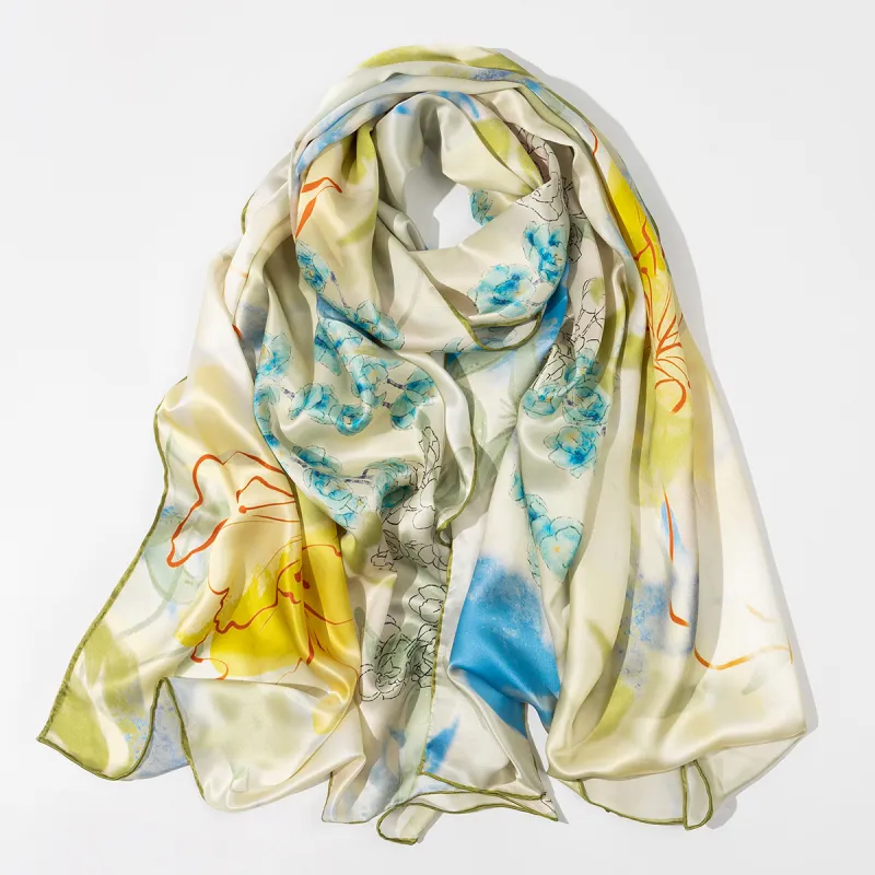 Shanghai Story Mulberry Silk Scarves Women's-25
