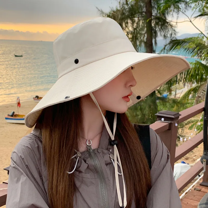 Shanghai Story Polyester Sun Protection Hats Unisex-5