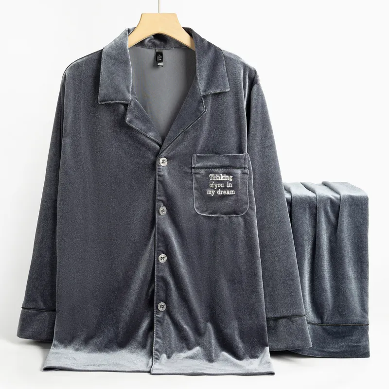 Shanghai Story Pajama Set Men's 2 Piece Set-9