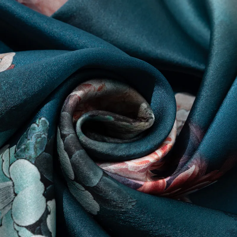 Shanghai Story 100% Mulberry Silk Scarves Women's Enchanted Dreams, Gift Box Set-63