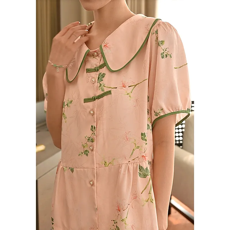 Shanghai Story Pajama Set Women's Light Pink-5