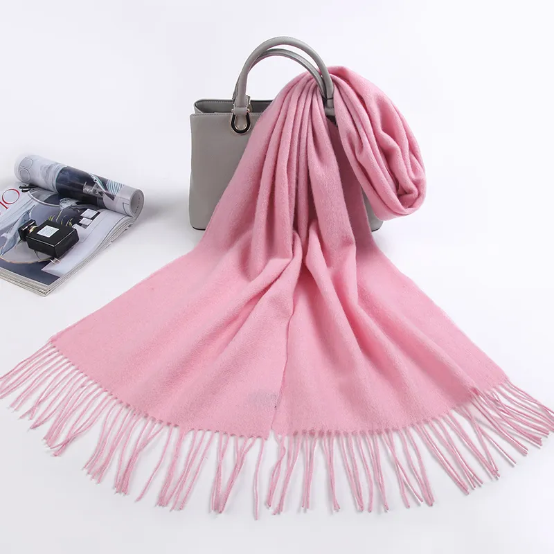 Shanghai Story Sheep Wool Knit Scarves Unisex-22