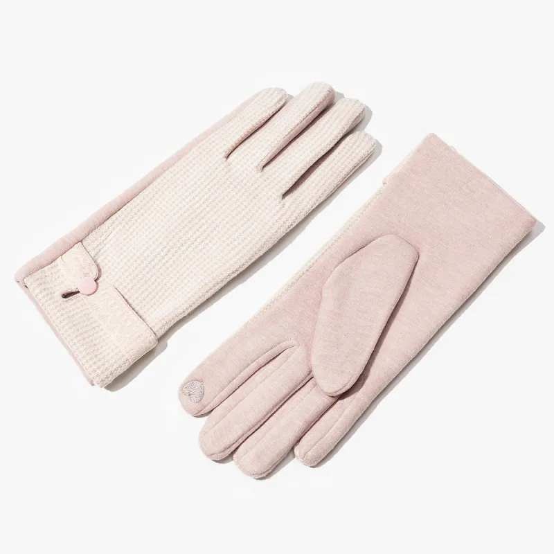 Shanghai Story Blend Knit Gloves Women's Available In 5 Colors-15