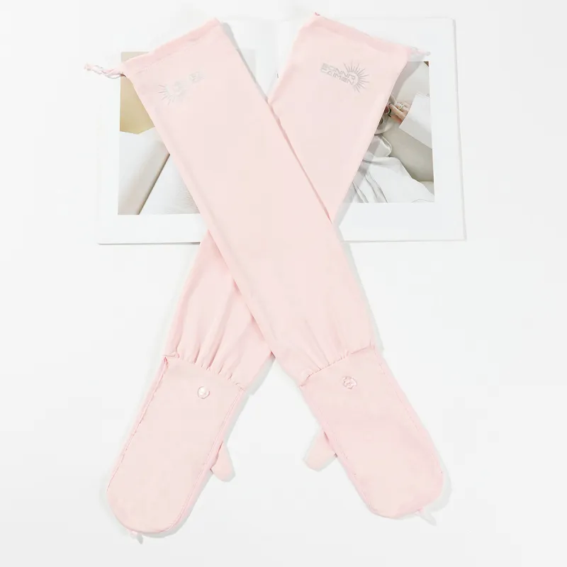 Shanghai Story Polyester, Elastane Sun Protection Sleeves Women's-20