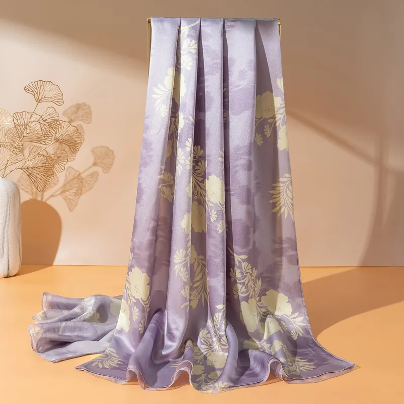 Shanghai Story 100% Mulberry Silk Scarves Women's Enchanted Dreams, Gift Box Set-39