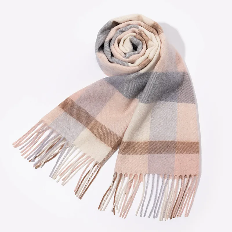 Shanghai Story Sheep Wool Knit Scarves Unisex-19