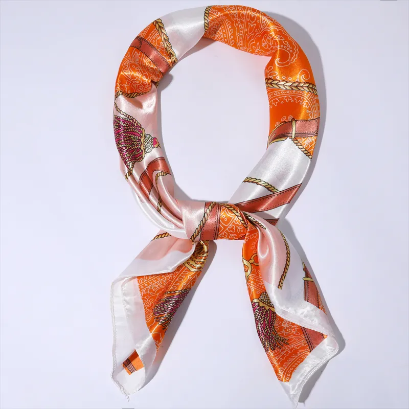 Shanghai Story 100% Polyester Silk Scarves Women's-56