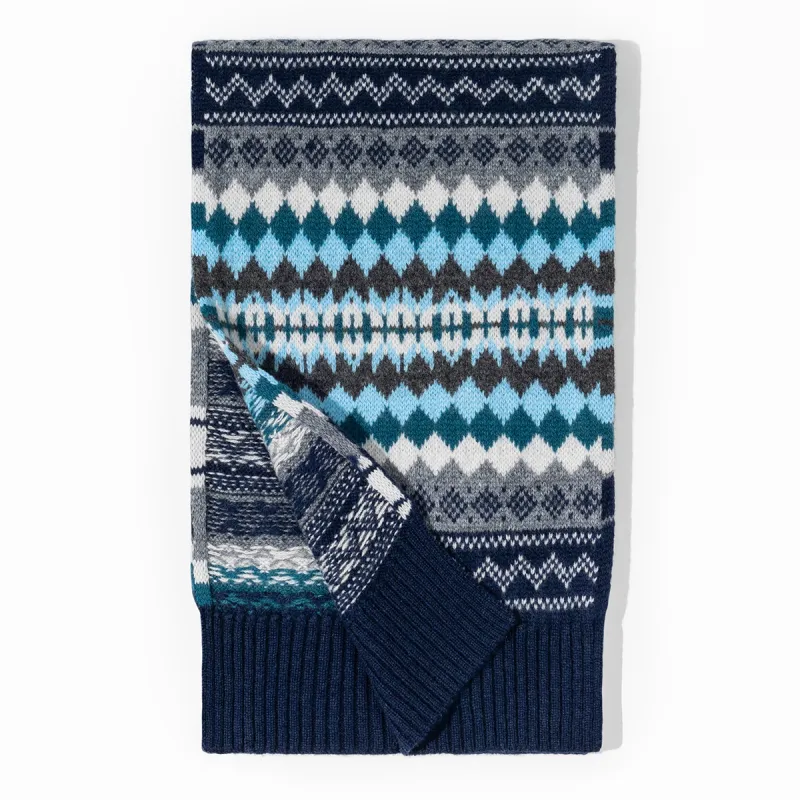Shanghai Story Sheep Wool Knit Scarves Unisex-12