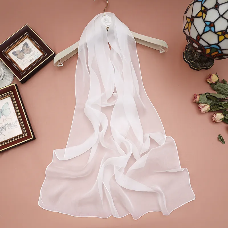 Shanghai Story 100% Mulberry Silk Silk Scarves Women's-3