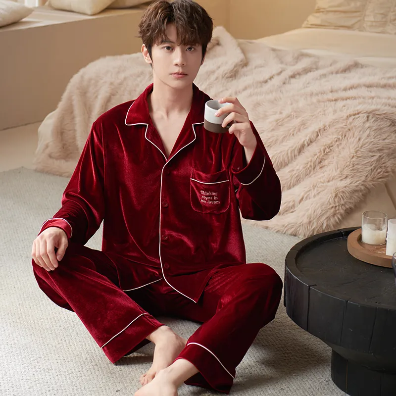 Shanghai Story Pajama Set Men's 2 Piece Set-1