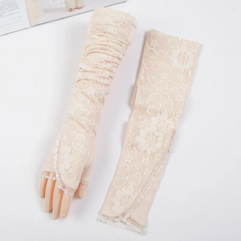 Shanghai Story Polyamide Sun Protection Sleeves Women's-3