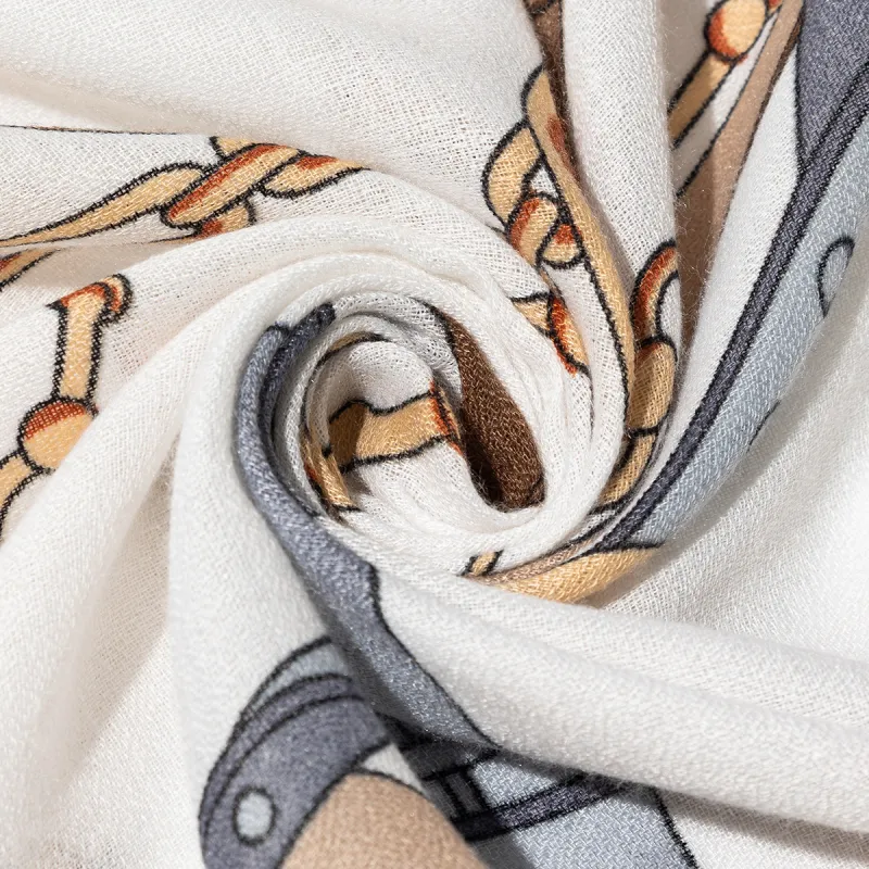 Shanghai Story 100% Polyester Knit Scarves Women's-11