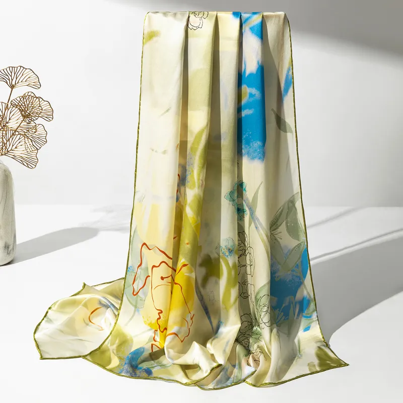 Shanghai Story Mulberry Silk Scarves Women's-27