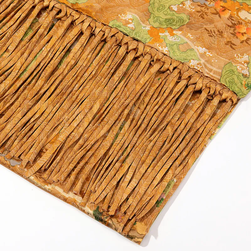 Shanghai Story 100% Mulberry Silk Scarves Women's Luxurious Golden Autumn, Gift Box Set-7