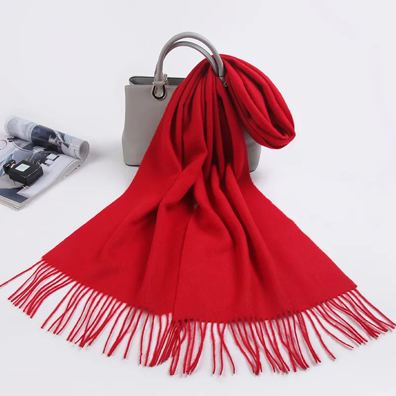 Shanghai Story Sheep Wool Knit Scarves Unisex-7