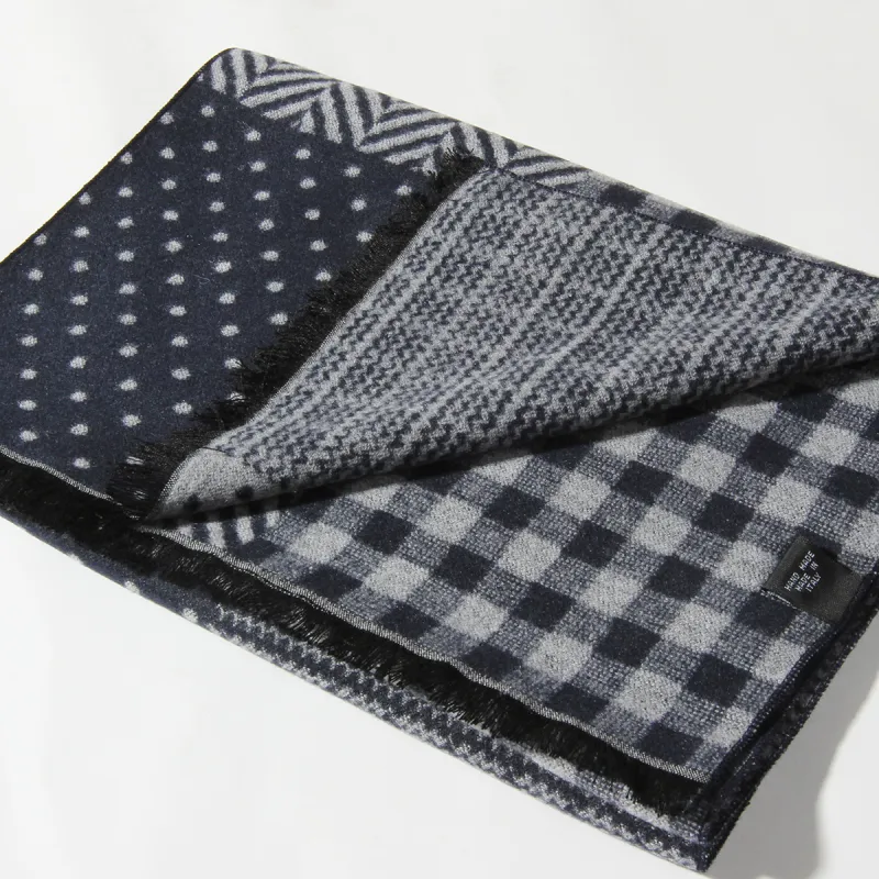Shanghai Story Polyester Knit Scarves Men's-26