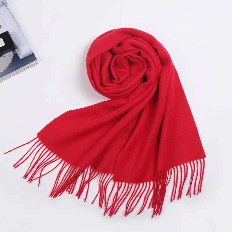 Shanghai Story Sheep Wool Knit Scarves Unisex-9