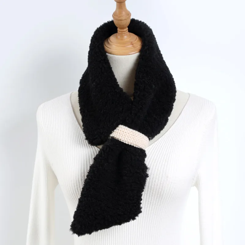 Shanghai Story Polyester Knit Scarves Women's-21
