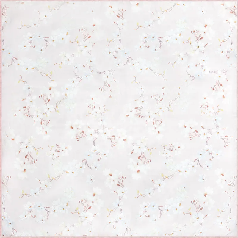Shanghai Story 100% Mulberry Silk Scarves Women's Spring Song Like A Dream Gift Box Set-9