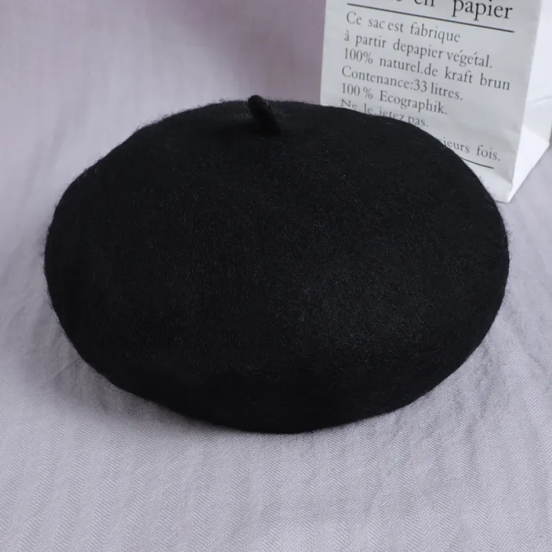 Shanghai Story Sheep Wool Berets Women's-7