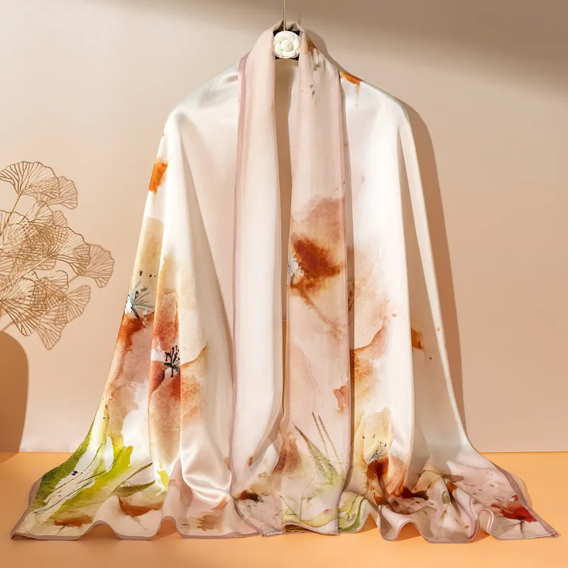 Shanghai Story 100% Mulberry Silk Scarves Women's Enchanted Dreams, Gift Box Set-6