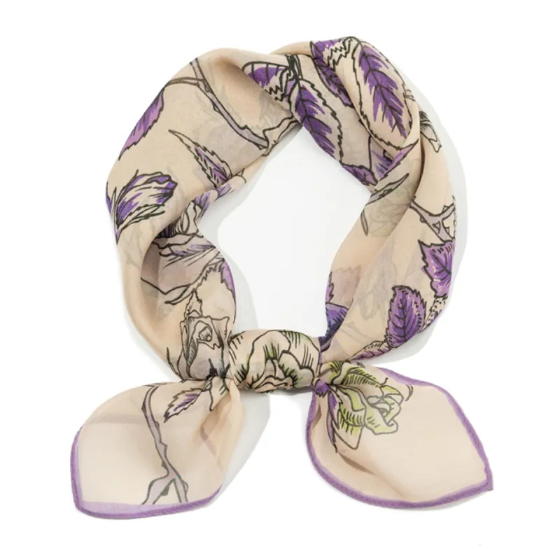 Shanghai Story 100% Mulberry Silk Silk Scarves Women's Ethereal Beauty Shadow Gift Box Set-11
