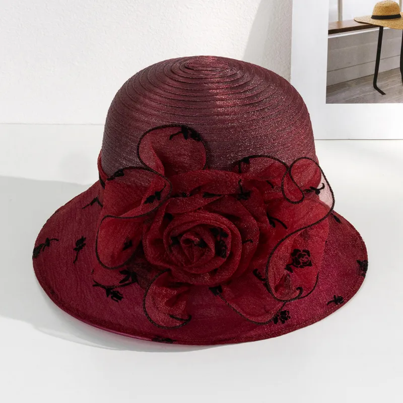 Shanghai Story Polyester Sun Protection Hats Women's-26