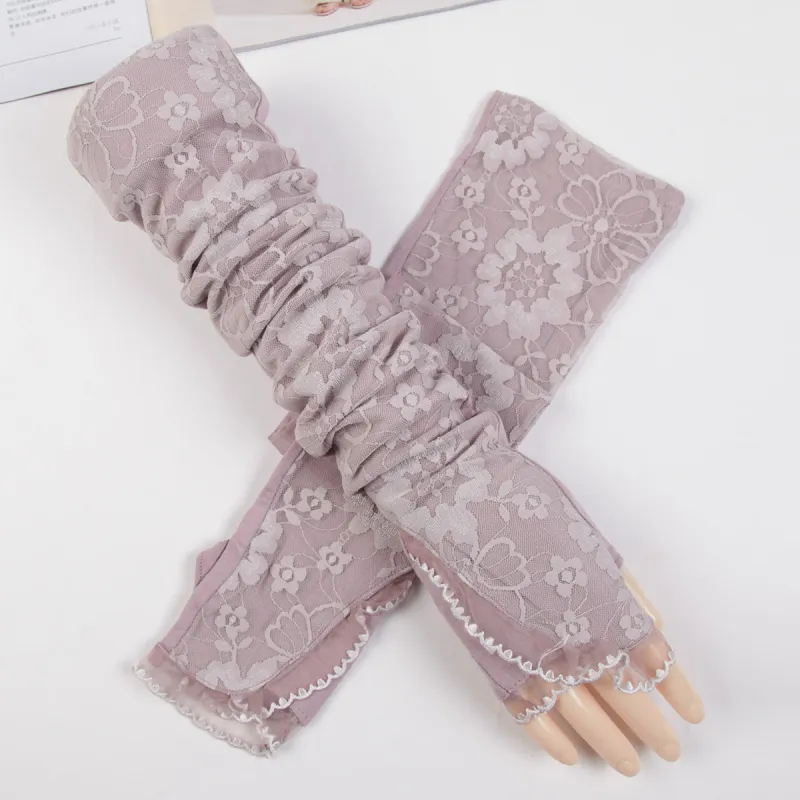 Shanghai Story Polyamide Sun Protection Sleeves Women's-15
