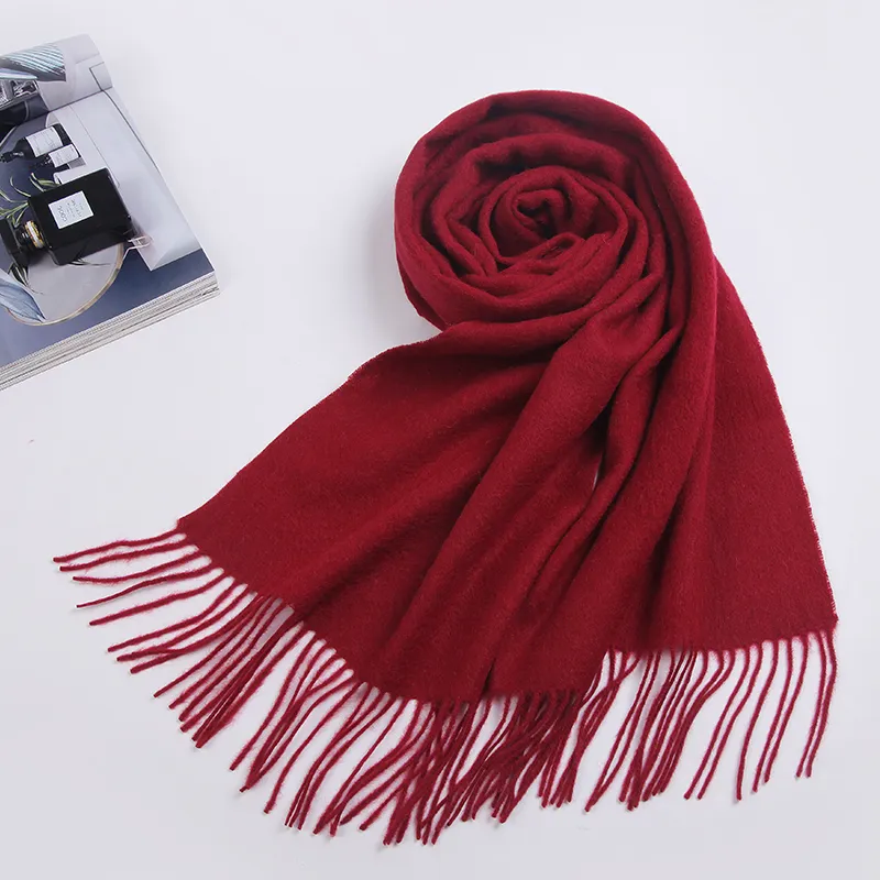 Shanghai Story Sheep Wool Knit Scarves Unisex-4