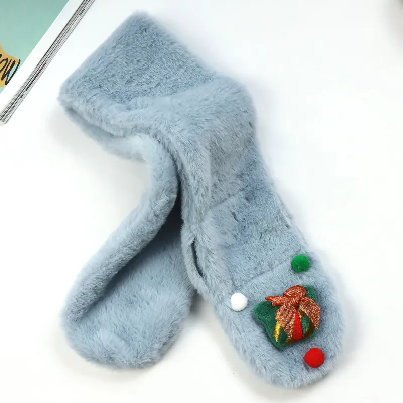 Shanghai Story 100% Polyester Knit Scarves Kids'-17