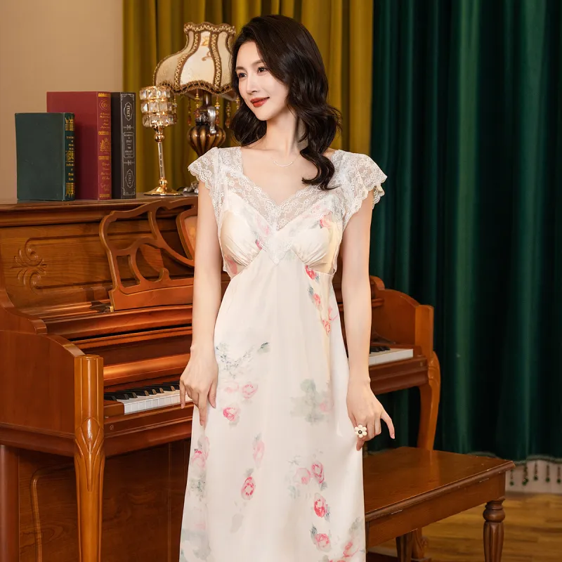 Shanghai Story Nightgown Women's Rose Pink-4