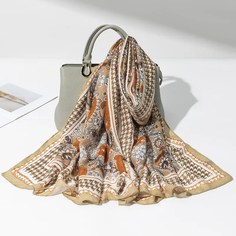 Shanghai Story 100% Polyester Knit Scarves Women's-34