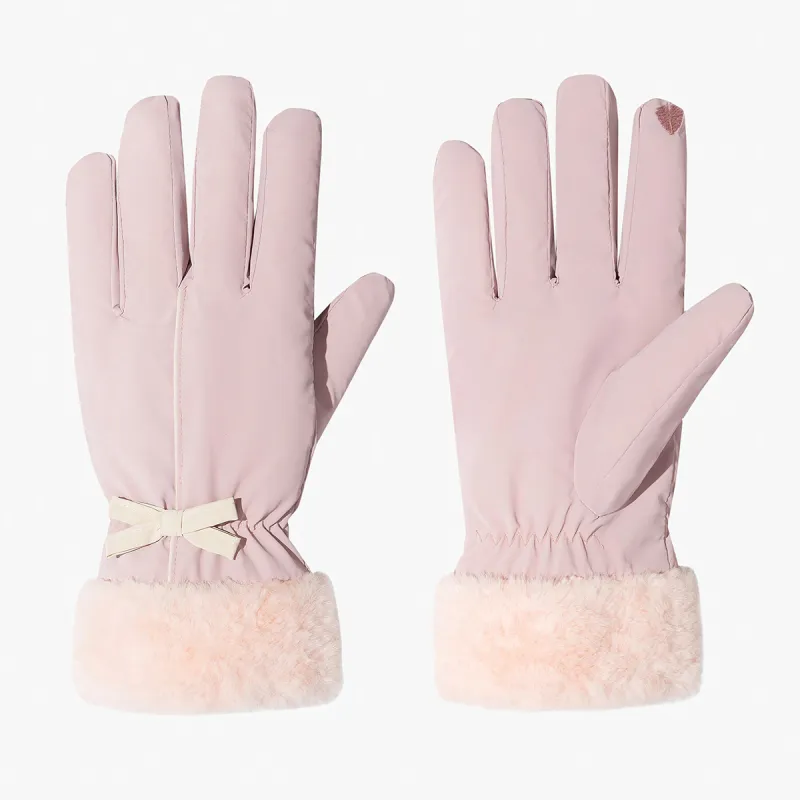 Shanghai Story Polyester Knit Gloves Women's-11