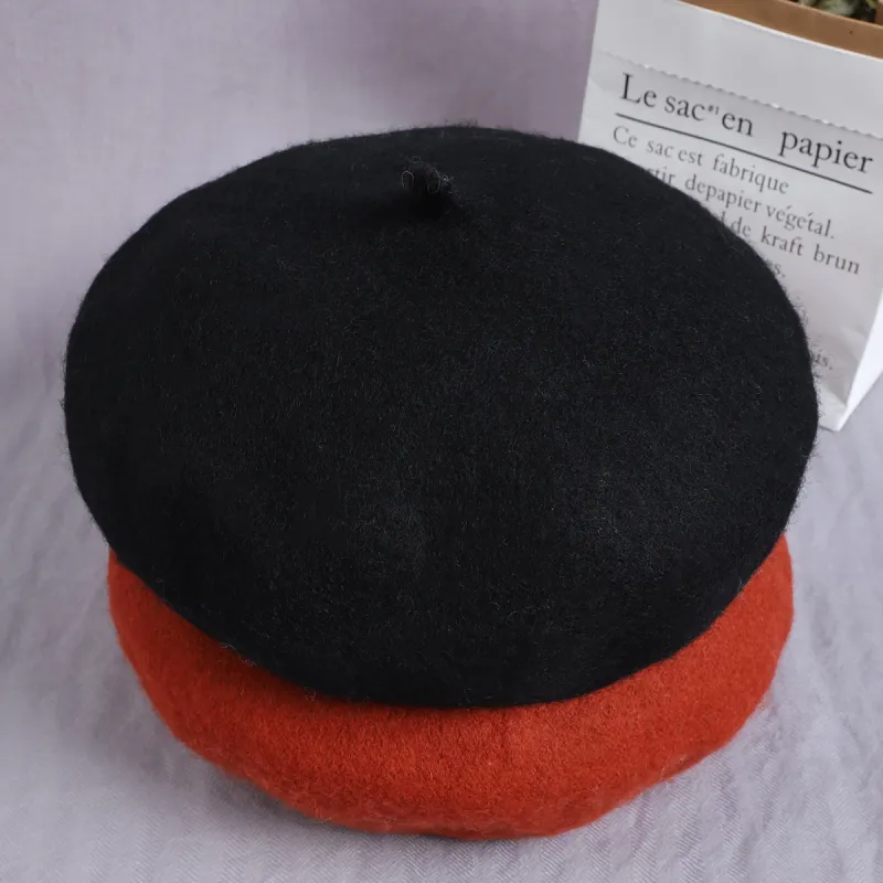 Shanghai Story Sheep Wool Berets Women's-8