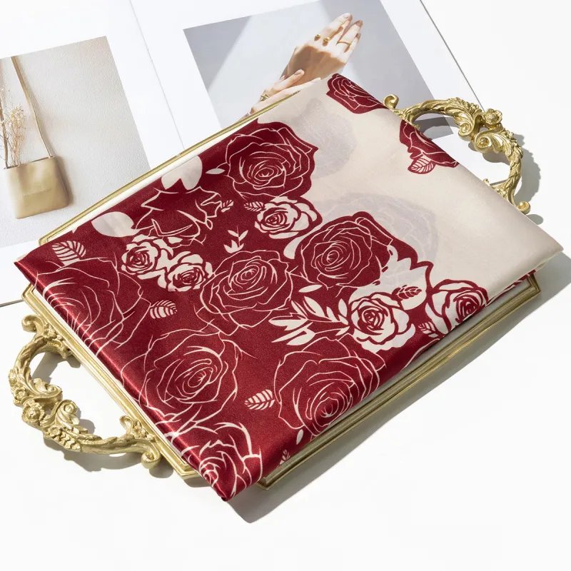 Shanghai Story 100% Polyester Silk Scarves Women's-66