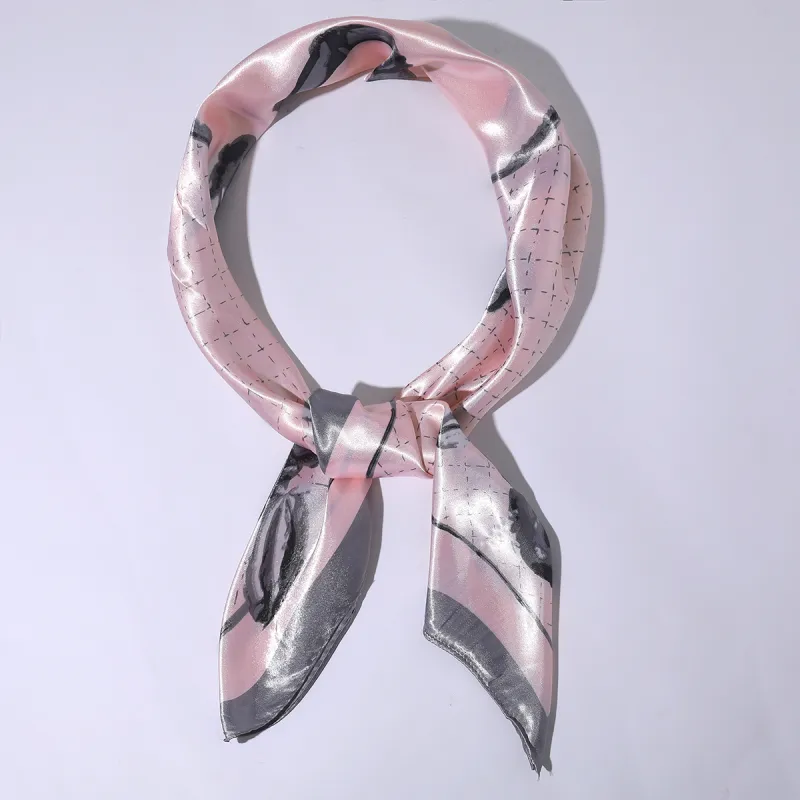 Shanghai Story 100% Polyester Silk Scarves Women's-111