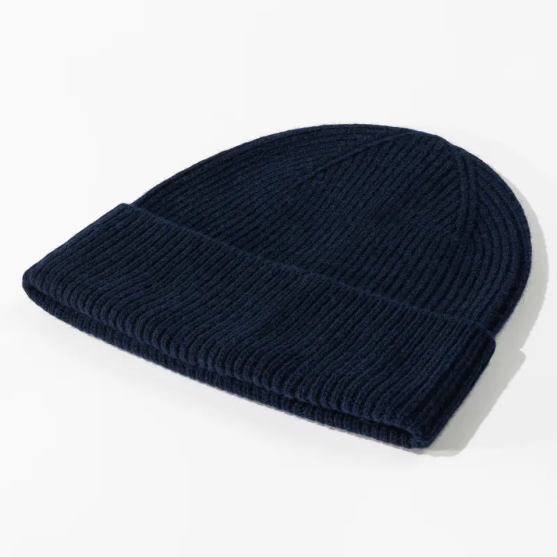 Shanghai Story Sheep Wool Beanies Unisex Black-11