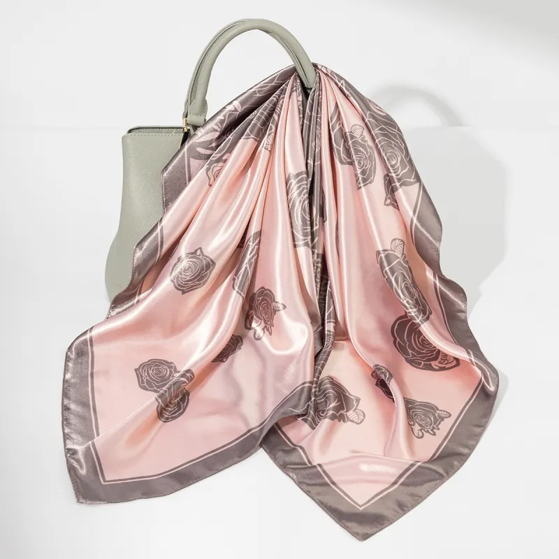 Shanghai Story 100% Polyester Silk Scarves Women's-84