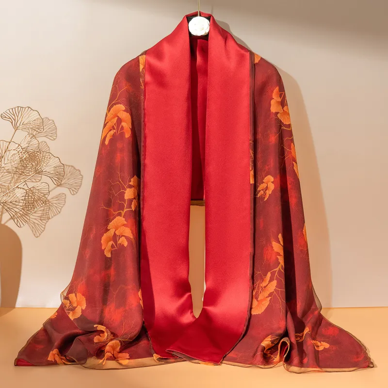 Shanghai Story 100% Mulberry Silk Scarves Women's Enchanted Dreams, Gift Box Set-10