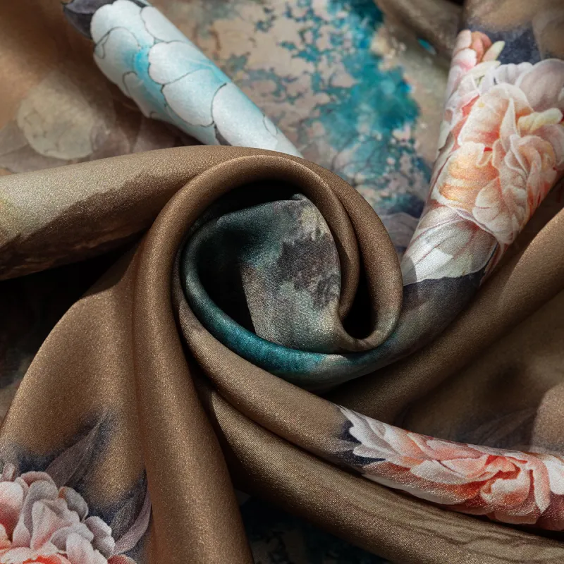 Shanghai Story 100% Mulberry Silk Scarves Women's Enchanted Dreams, Gift Box Set-69