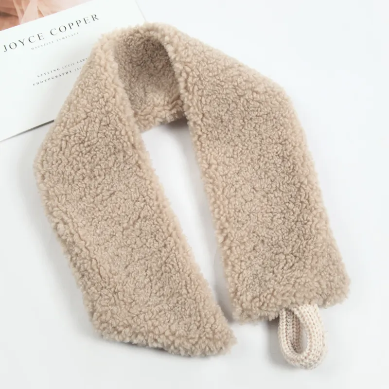Shanghai Story Polyester Knit Scarves Women's-2