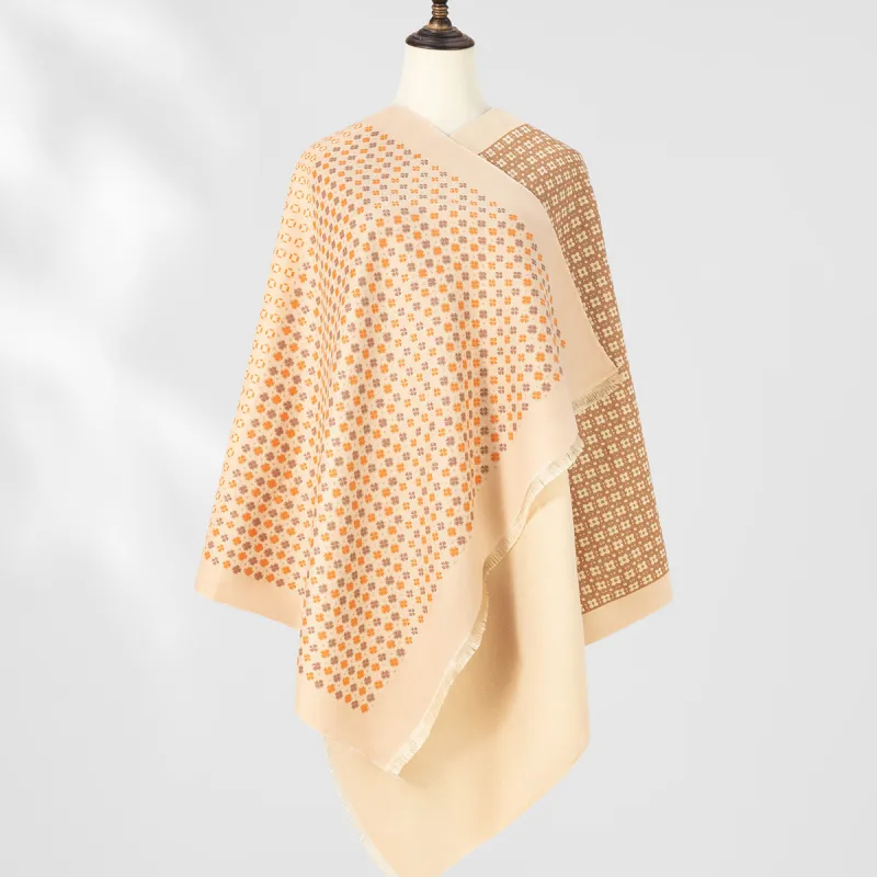 Shanghai Story Polyester Knit Scarves Women's-52