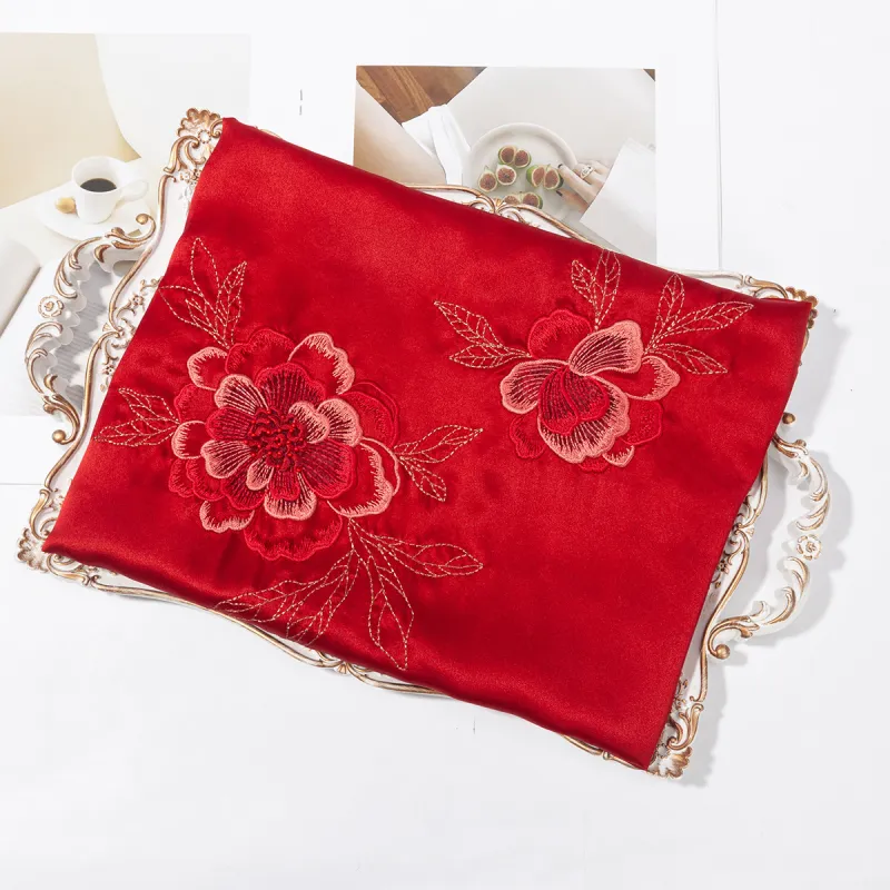 Shanghai Story 100% Mulberry Silk Scarves Women's Silk Elegance Peony, Gift Box Set-7